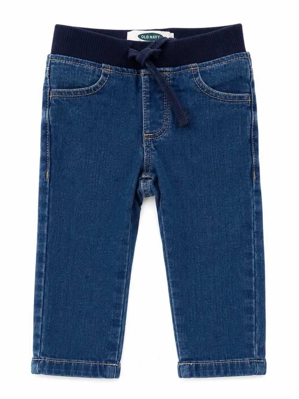 Old Navy Navy Blue Toddler Stretch Denim Jogger Pants